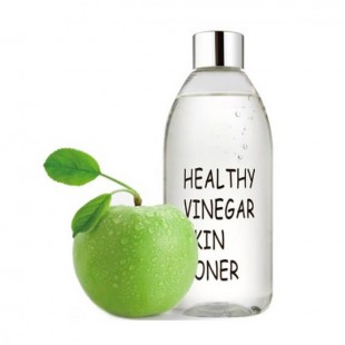 REAL SKIN Healthy Vinegar Skin Toner Apple/ Уксусный тонер на основе ферментированного экстракта яблока 300мл