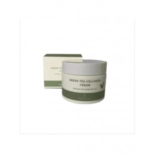 THE SKIN HOUSE Green Tea Collagen Cream/Крем успокаивающий с коллагеном и экстрактом зеленого чая 50 мл.