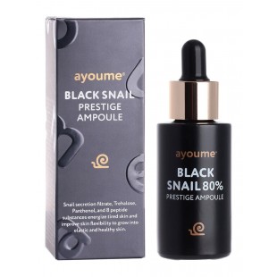AYOUME Black Snail Prestige Ampoule/Ампульная сыворотка с муцином черной улитки 30 мл.