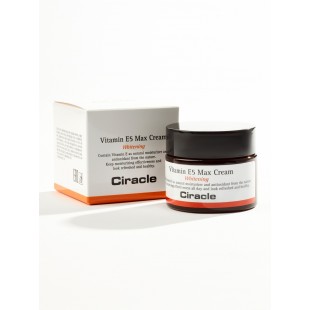 CIRACLE Vitamin E5 Max Cream/Осветляющий крем для лица с витамином е 50 мл.