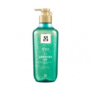 RYO Deep Cleansing & Cooling Shampoo/Шампунь охлаждающий для жирной кожи головы 550 мл.