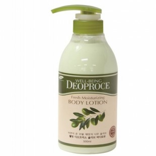 DEOPROCE Well-Being Fresh Moisturizing Body Lotion/ Увлажняющий лосьон для тела с маслом оливы