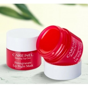 CARE:NEL Pomegranate Lip Night Mask/Ночная маска для губ с ароматом граната 5 гр.