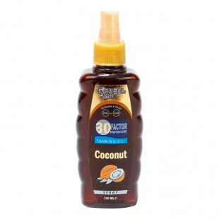 ESCABEL Tanning Oil Coconut & Vitamin E SPF 30/Масло для загара с витамином Е и кокосовым маслом SPF 30 150 мл.