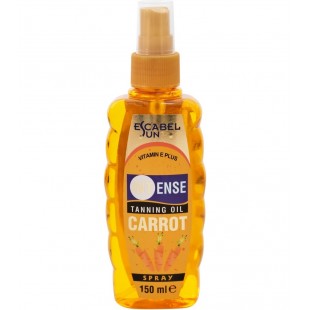 ESCABEL Intense Tanning Oil Carrot & Vitamin E/Масло для загара на основе масла семян моркови и витамина Е 150 мл.