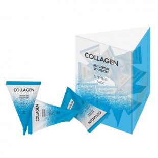 J:ON Collagen Universal Solution Sleeping Pack/Маска ночная для лица с коллагеном 5 мл.