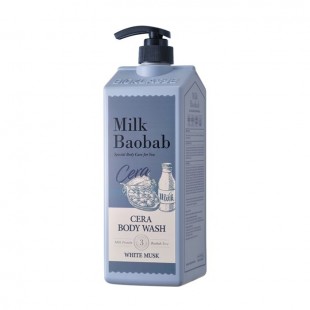 MILK BAOBAB Cera Body Wash White Musk/Гель для душа с керамидами и ароматом белого мускуса 1200 мл.