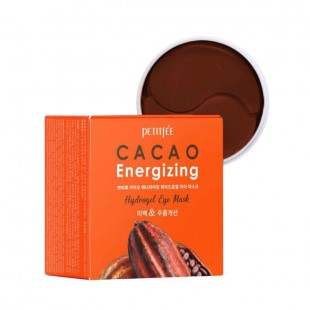 PETITFEE Cacao Energizing Hydrogel Eye Mask/Патчи гидрогелевые с экстрактом какао 60 шт.