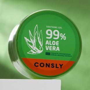 CONSLY Consly Aloe Vera Soothing Gel/Успокаивающий гель с экстрактом алоэ вера 300 мл.