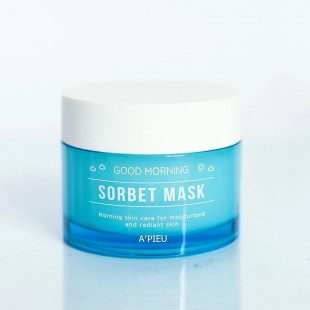 APIEU Good Morning Sorbet Mask/ Утренняя увлажняющая маска-сорбет для лица 105 мл.