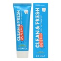 CONSLY Clean & Fresh Gel Toothpaste Calcium Natural Sea Salt/ Гелевая зубная паста с кальцием и морской солью 105 г.