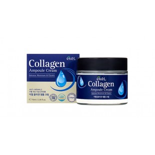 EKEL  Collagen Ampule Cream/Крем для лица с коллагеном 70 мл.