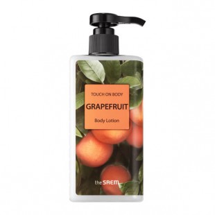THE SAEM Touch On Body Grapefruit Body Lotion/Лосьон для тела с ароматом грейпфрута 300 мл.