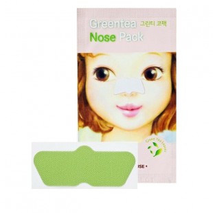 ETUDE HOUSE Green Tea Nose Pack/Полоска от черных точек с экстрактом зеленого чая 1 шт.