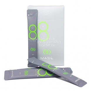 MASIL 8 Seconds Salon Super Mild Hair Mask/Восстанавливающая маска для ослабленных волос 8 мл.