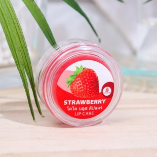 COCO BLUES Strawberry Lip Care/Бальзам для губ с экстрактом клубники 5 гр.