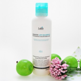 LA'DOR Keratin LPP Shampoo/Бессульфатный шампунь с кератином 150 мл.