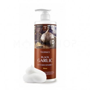 DEOPROCE Black Garlic Intensive Energy Rinse/ Бальзам для волос с экстрактом черного чеснока 1л