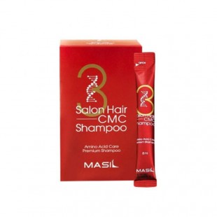 MASIL 3 Salon Hair CMC Shampoo/Шампунь восстанавливающий с аминокислотами 8 мл./1 шт.