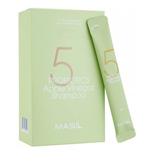 MASIL 5 Probiotics Apple Vinegar Shampoo/Шампунь от перхоти с яблочным уксусом 8 мл.