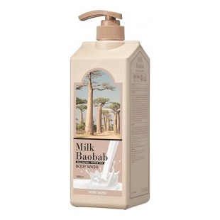 MILK BAOBAB  Body Wash Ivory Musk/Гель для душа с ароматом белого мускуса 1000 мл.